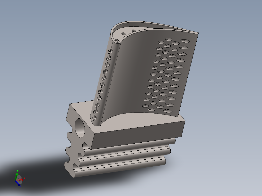 涡轮 叶片 涡扇 (15)