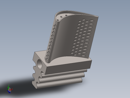 涡轮 叶片 涡扇 (15)