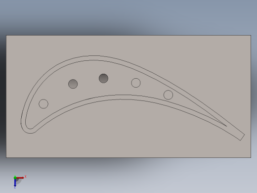 涡轮 叶片 涡扇 (15)俯视缩略图