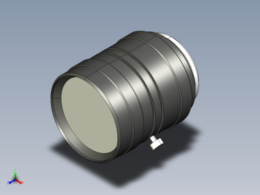 基恩士CV-L6_kc图纸模型正等轴测缩略图