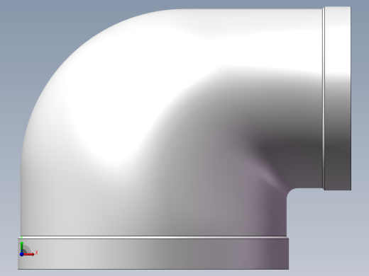 弯头-异径内丝 DN100-DN65前视缩略图