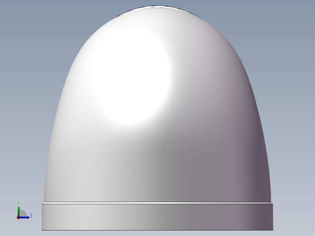 弯头-异径内丝 DN100-DN65左视图