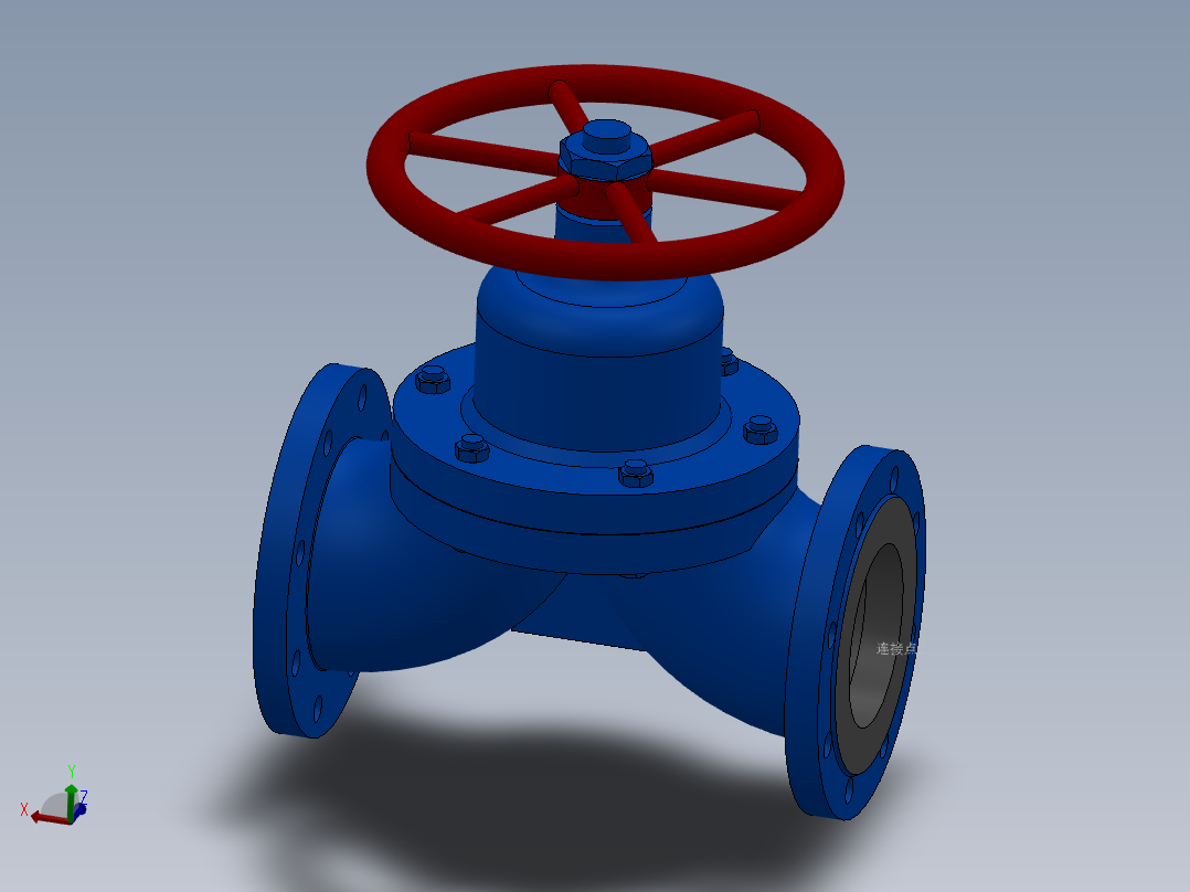 法兰隔膜阀-钢衬胶 DN25-DN200