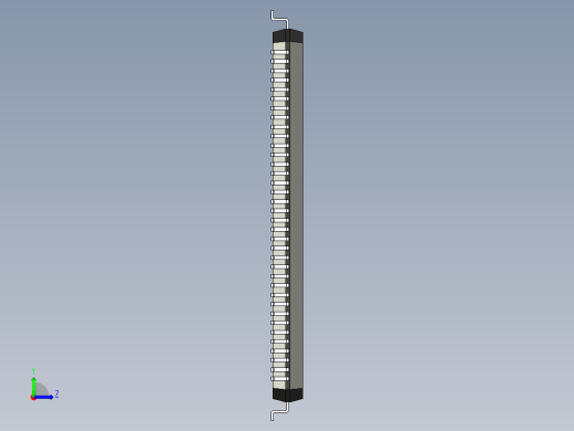 元器件3D封装LQFP144_FPT-144P-M0887左视缩略图