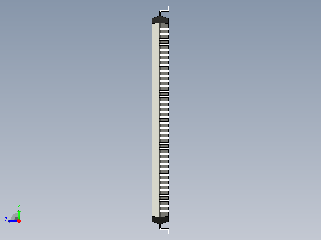 元器件3D封装LQFP144_FPT-144P-M0887右视图