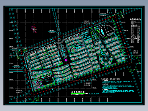 住宅小区规划图纸
