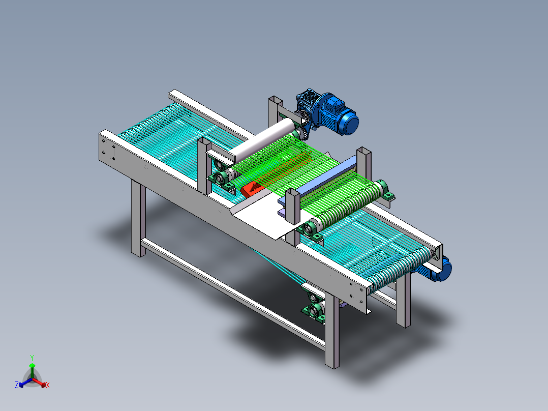 烧烤烙印机sw15可编辑正等轴测图