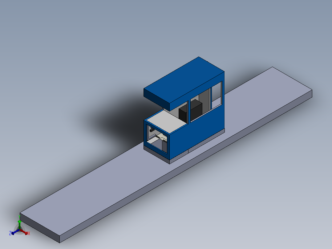 tlll展位正等轴测图
