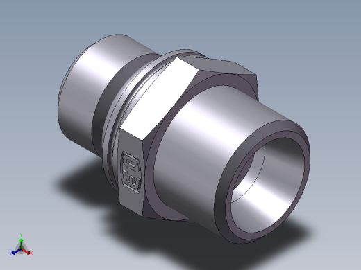 公制螺纹O圈密封、1CH-16-14