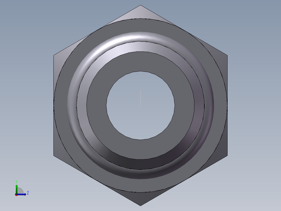 公制螺纹O圈密封、1CH-16-14左视图