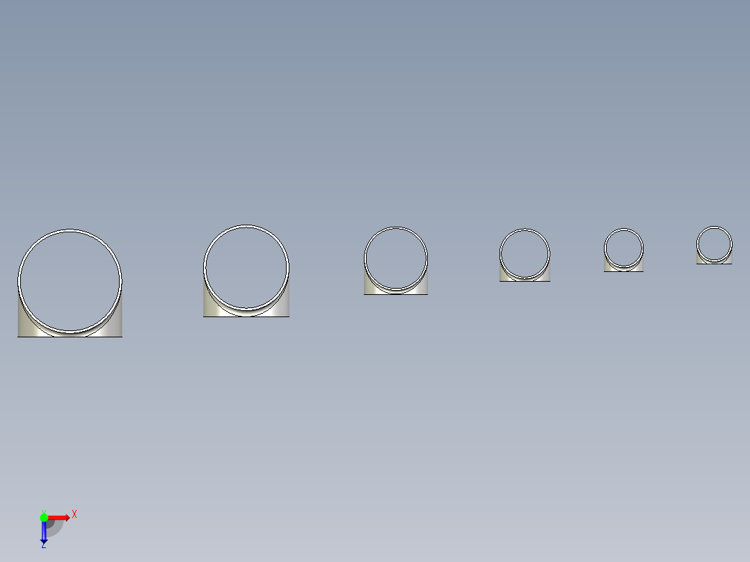 B3004499-短等径三通 - 短等径三通 DIN11852俯视图