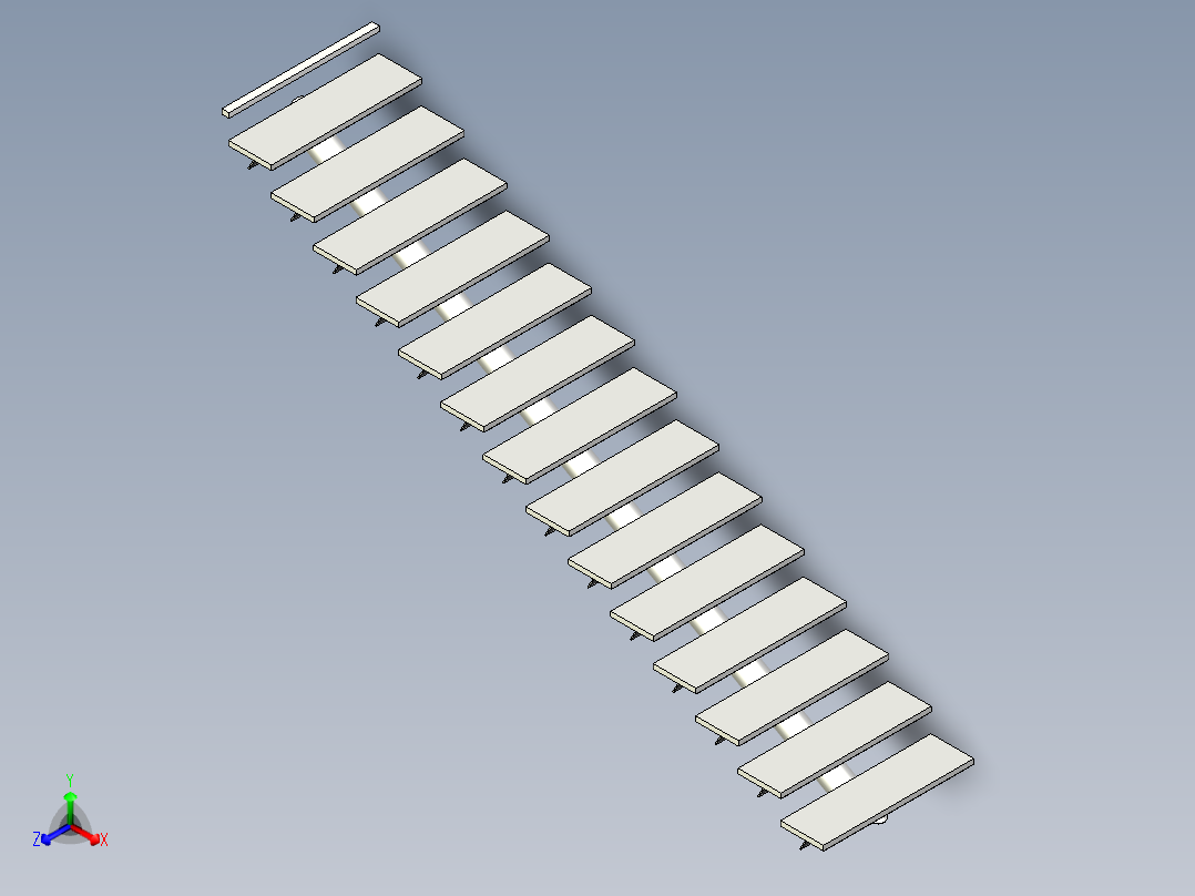 B3004635-灵活的楼梯 - 骨架建模