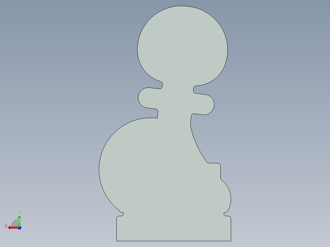 国际象棋后视图