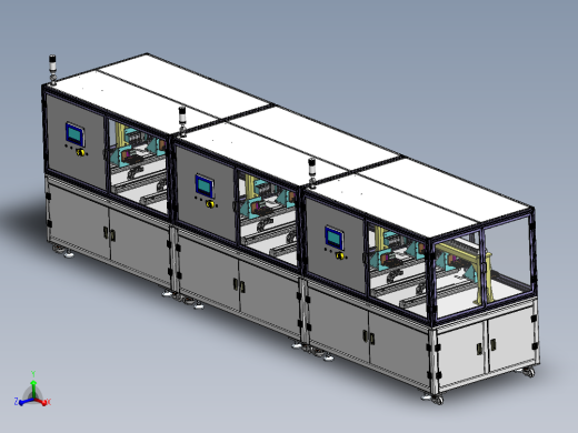 六工位点胶设备  sw18