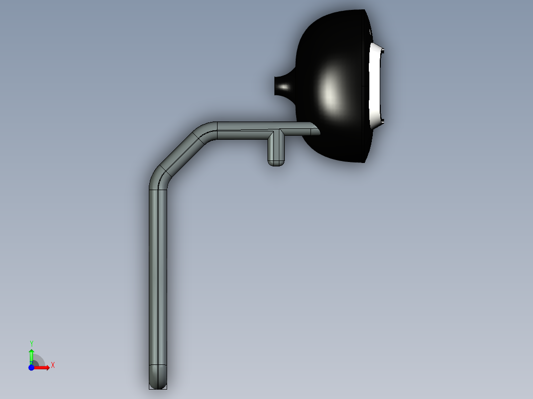 可弯曲支架12号网络摄像头前视图