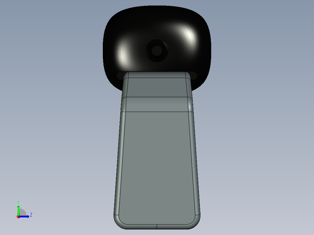 可弯曲支架12号网络摄像头左视图