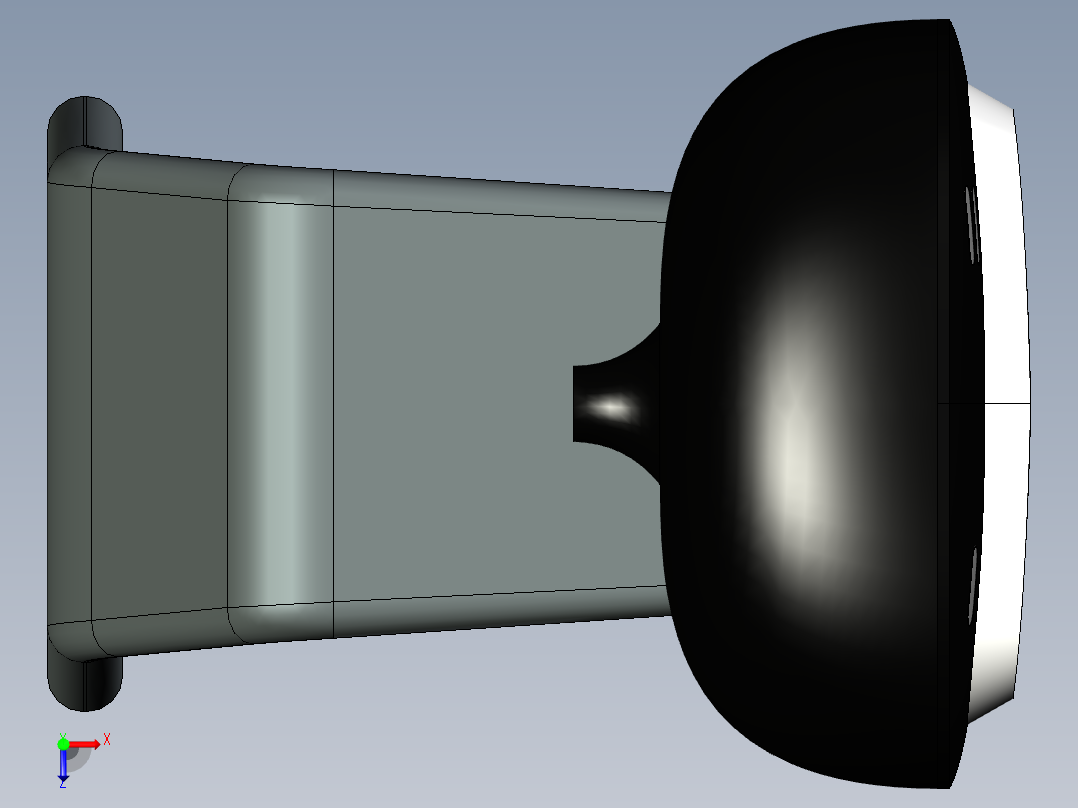 可弯曲支架12号网络摄像头俯视图