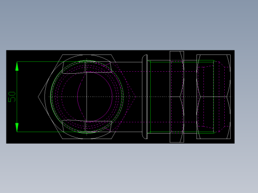 PARKER管接头EO Bulkhead elbow WSV42LMS(16)_top
