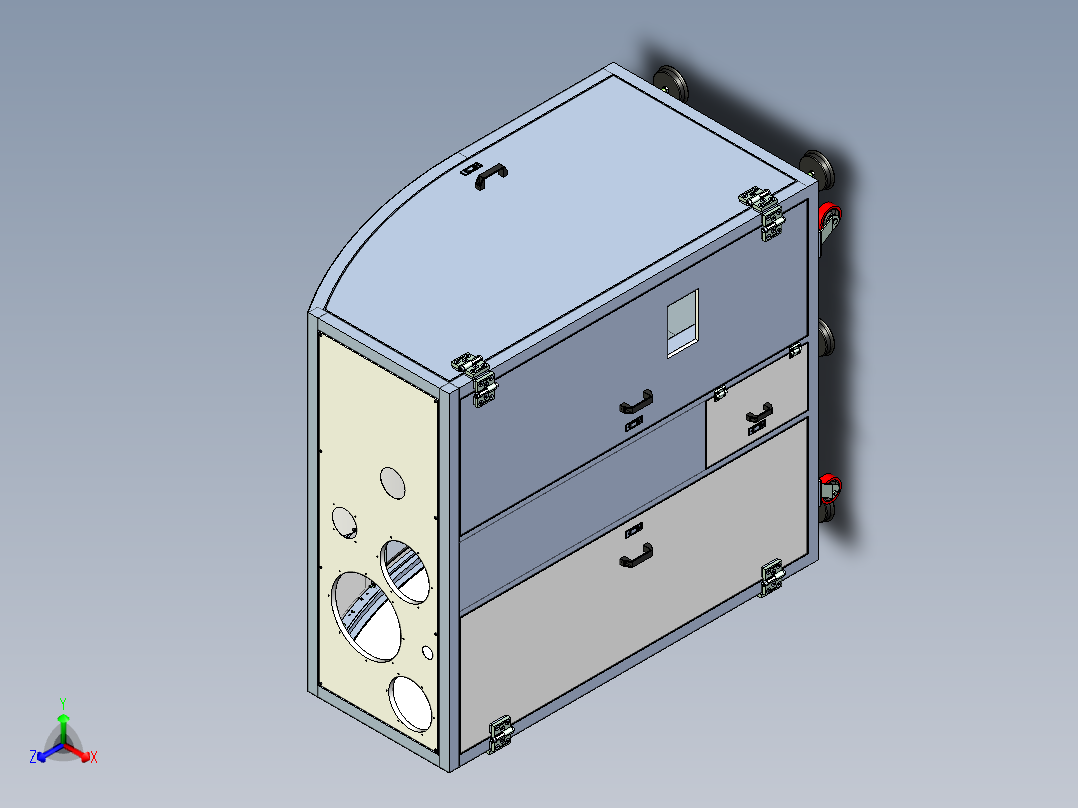 铜线分离机外壳
