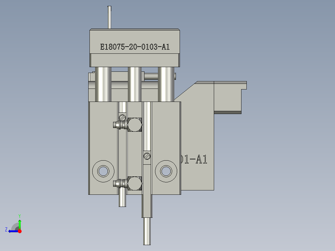 E18075-20-0100-A1(入料阻挡右视图