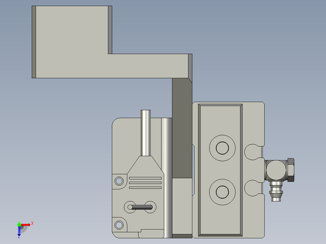 E18075-20-0100-A1(入料阻挡俯视图