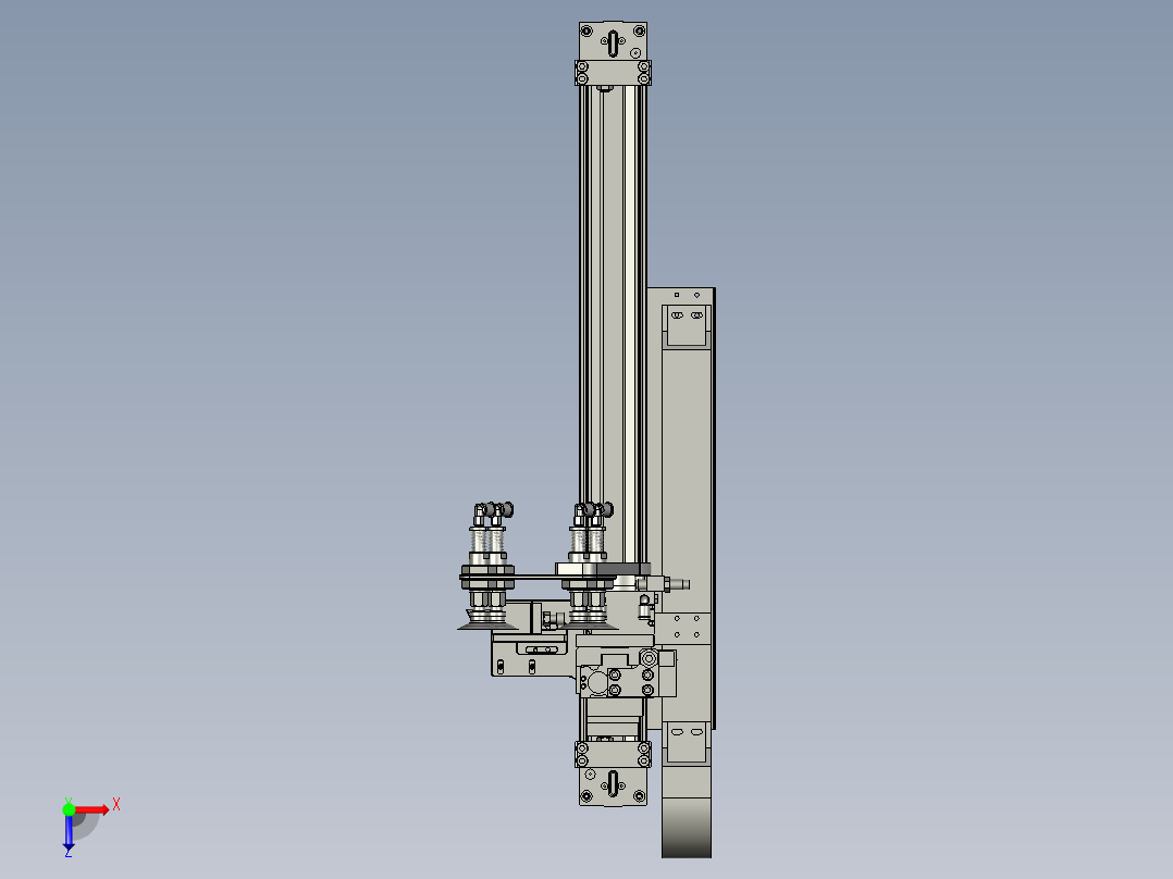 YLU055-001-开箱机构俯视图