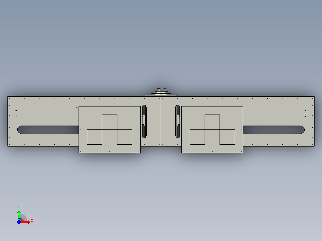 2022-LDW自适应巡航标定总装SLDPRT前视图