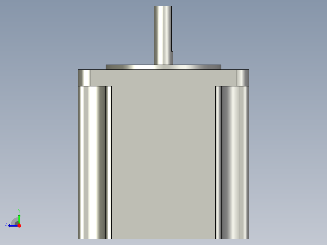 步进式电机-2S57Q-0956右视图