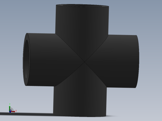 Cross DN15 PN10 U-PVC