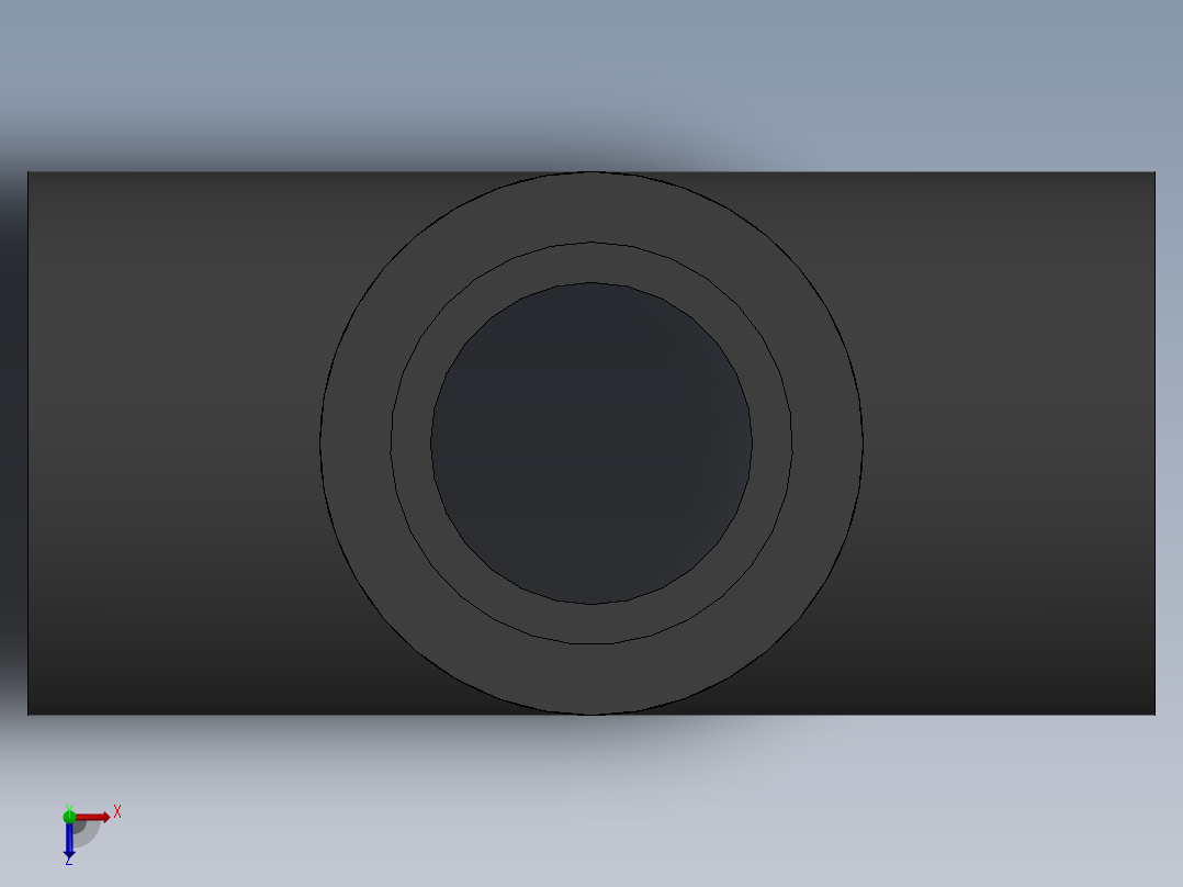 Cross DN15 PN10 U-PVC俯视图