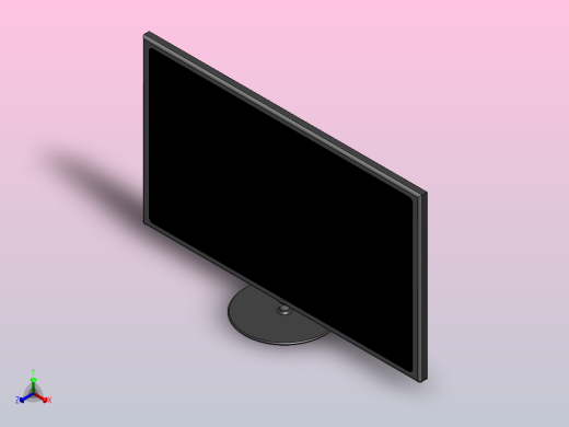液晶电视正等轴测缩略图