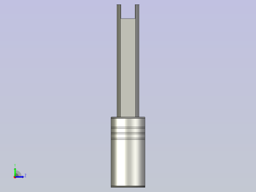 双磁芯90标准探头座左视缩略图