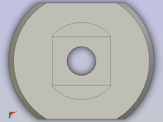 双磁芯90标准探头座俯视缩略图