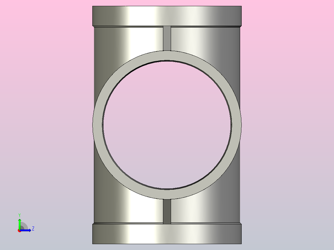 WX 四通[WX-3]左视图