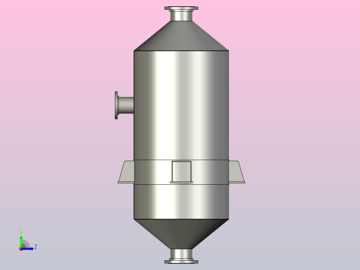 混合冷凝器左视缩略图