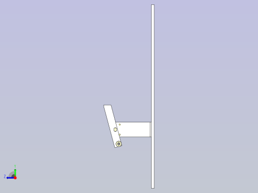 一种偏移机构3D图纸右视缩略图