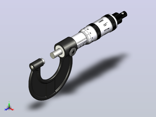 测量设备micrometer-5835-模型格式为 stp ipt