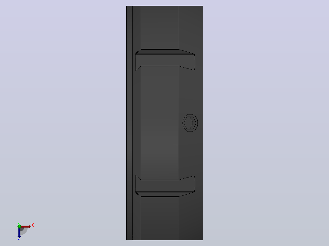 NFA斜角锁紧螺母[NFA M80×2.0]俯视图