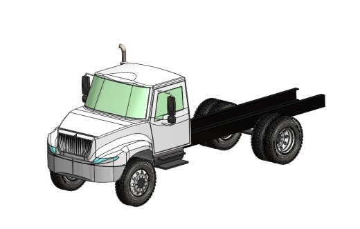 International MV™ 系列底盘驾驶室（3D 模型_CAD）缩略图