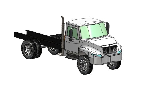International MV™ 系列底盘驾驶室（3D 模型_CAD）缩略图