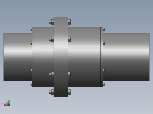 GCLD型鼓形齿式联轴器_GCLD1联轴器  50×112／J1  50×84右视缩略图