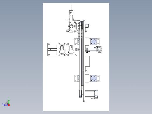 FPC 柔性排线自动插装治具右视缩略图