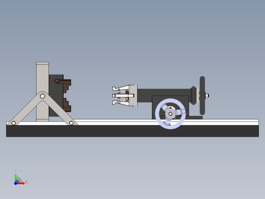 滚动轴承拆卸工具3D图纸 Solidworks设计前视缩略图