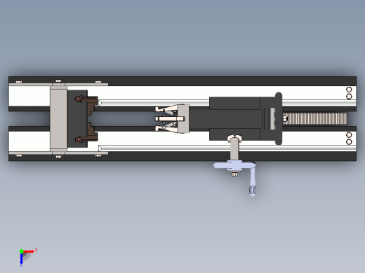 滚动轴承拆卸工具3D图纸 Solidworks设计俯视缩略图
