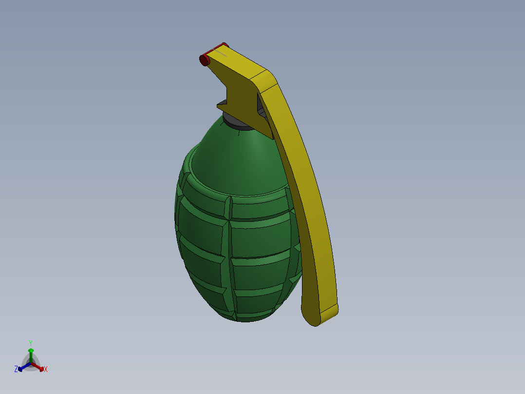 汉德·格兰德正等轴测图