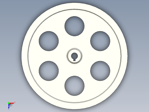 轮胎3d模型俯视缩略图