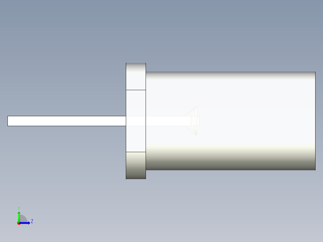 LED_Cylindrical_Diffuse_D5x9.6mm左视图
