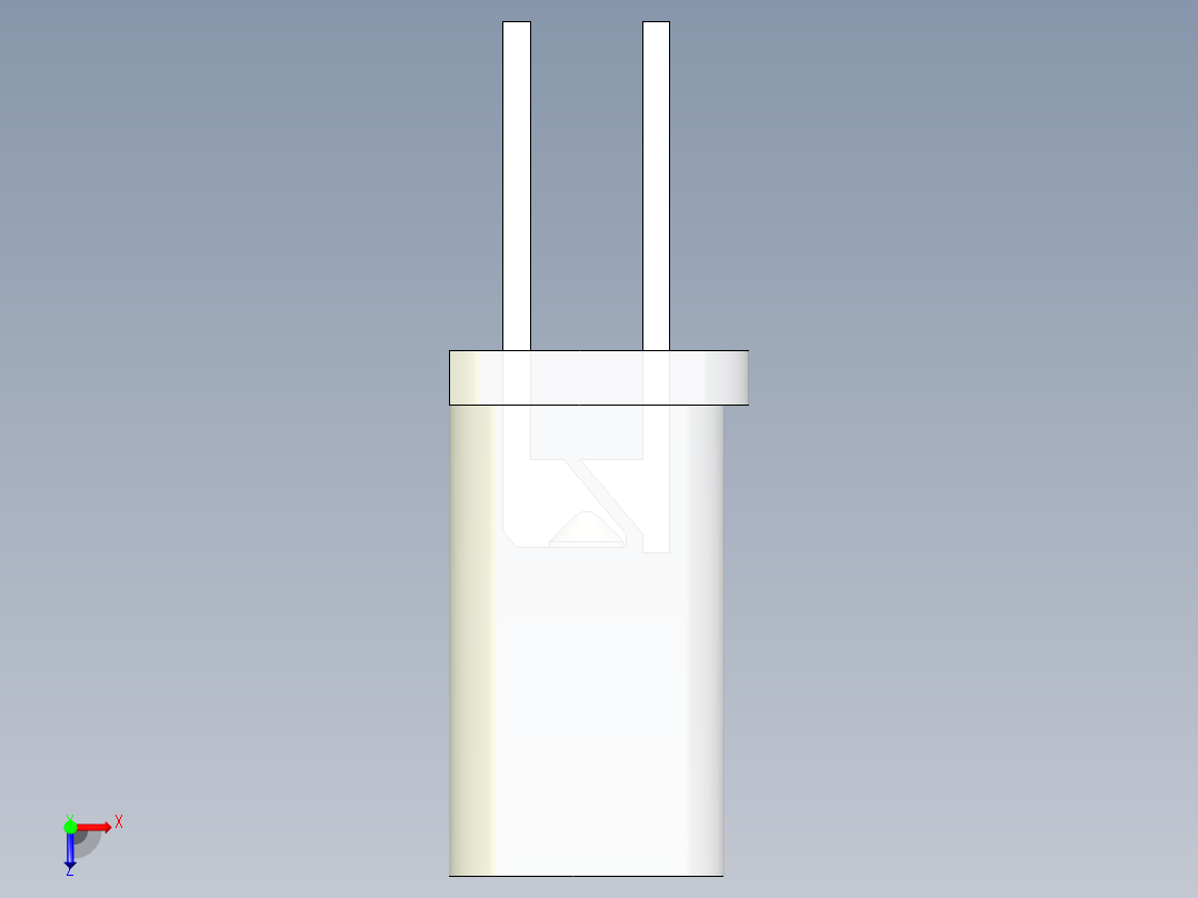 LED_Cylindrical_Diffuse_D5x9.6mm俯视图