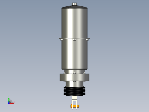 气动制动缸前视缩略图