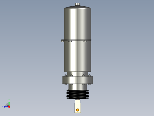 气动制动缸右视缩略图